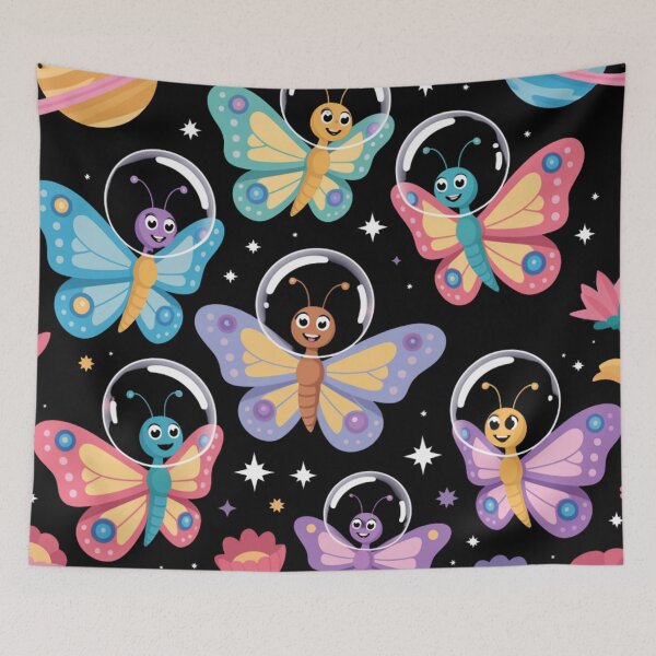 Item preview, The Flutterverse - Butterflies In Space designed and sold by signshirtz.