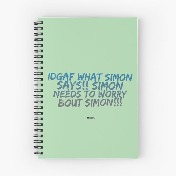 Item preview, Simon Says/Worry designed and sold by Hurdd.