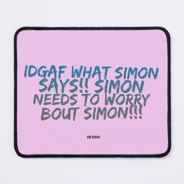 Item preview, Simon Says/Worry designed and sold by Hurdd.