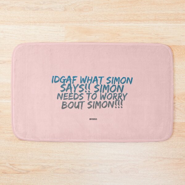 Item preview, Simon Says/Worry designed and sold by Hurdd.