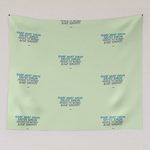 Item preview, Simon Says/Worry designed and sold by Hurdd.