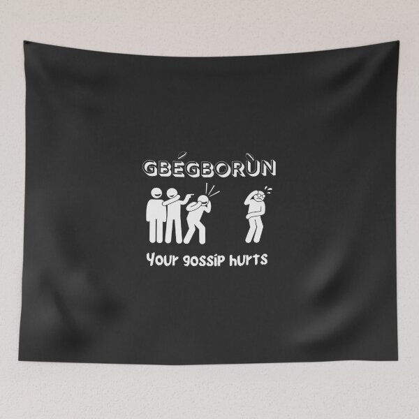Item preview, Your gossip hurts - gbégborùn designed and sold by magnumifiedart.