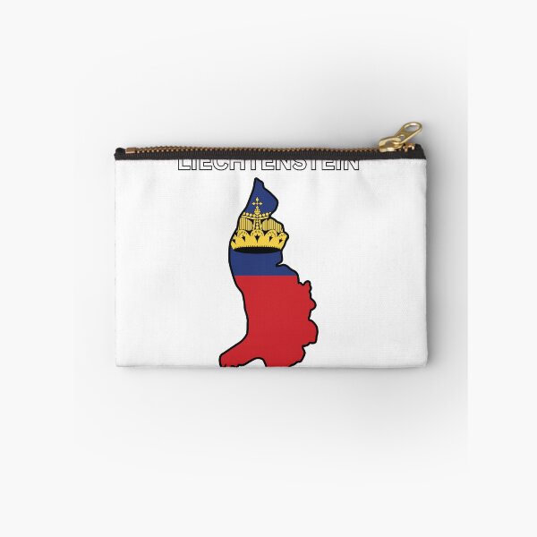 Item preview, Liechtenstein Flag Map designed and sold by atomstartup.