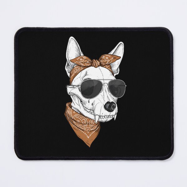 Item preview, Chihuahua Skull, Sunglasses, Bandana – Rebel Attitude designed and sold by TheSkullRoom.