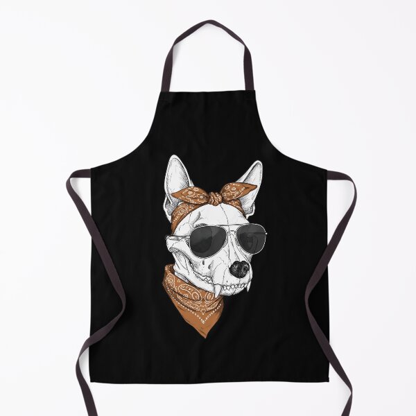 Item preview, Chihuahua Skull, Sunglasses, Bandana – Rebel Attitude designed and sold by TheSkullRoom.