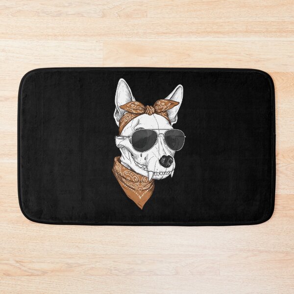 Item preview, Chihuahua Skull, Sunglasses, Bandana – Rebel Attitude designed and sold by TheSkullRoom.