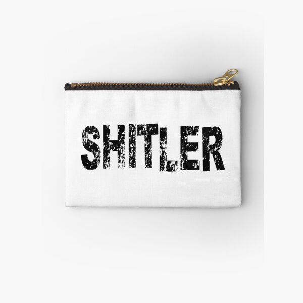 Item preview, shitler anti-oligarchs,,anti trump government  Bumper decal For trump haters! black designed and sold by ramwebroom.
