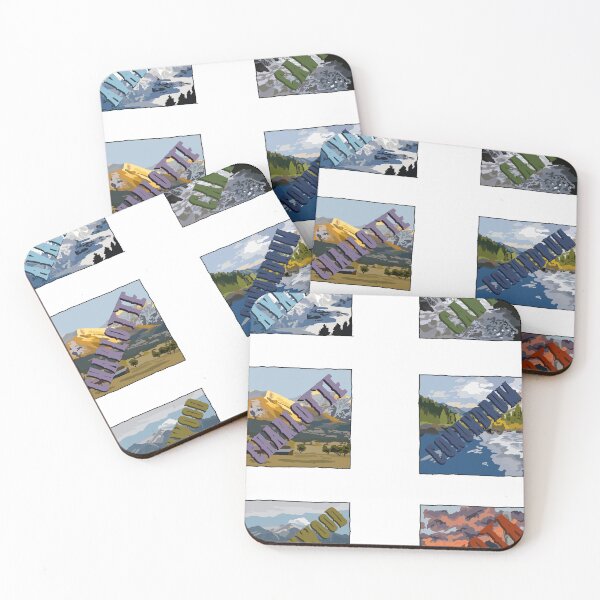 Item preview, Hotsprings Map Sticker Sheet #1 designed and sold by Tyler Kemp.