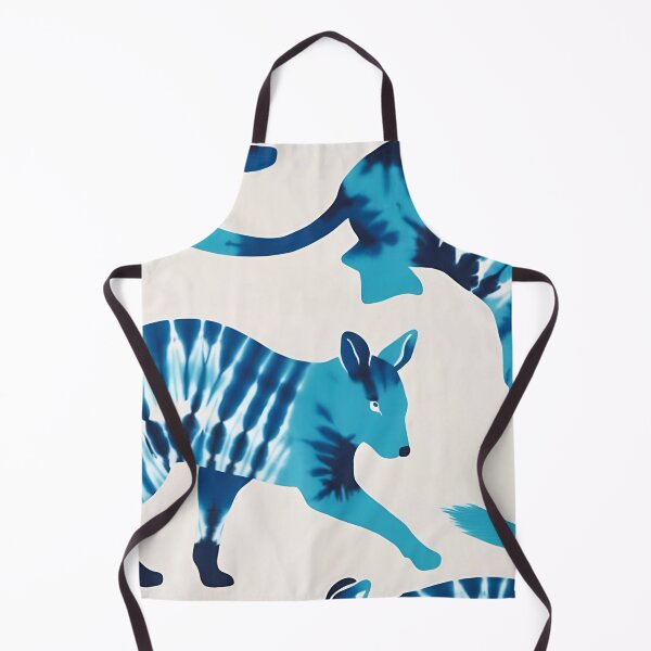 Item preview, Blue Tie-Dye Kangaroo Pattern designed and sold by Homekero.
