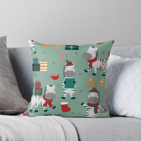 Item preview, christmas zebra santa winter holiday ugly xmas cute designed and sold by Gossip Rag.