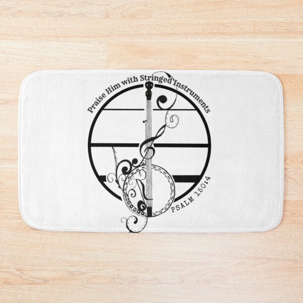 Item preview, Banjo Psalm 150:4 designed and sold by Cora Worthington Art.