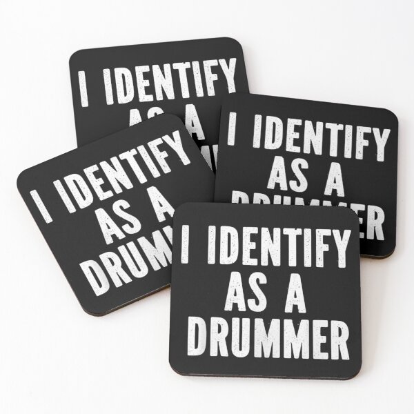 Item preview, I identify as a drummer designed and sold by musicianteez.