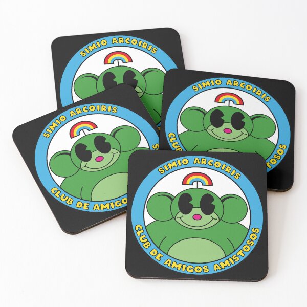 Item preview, Rainbow Apes - Green designed and sold by chiknoax.