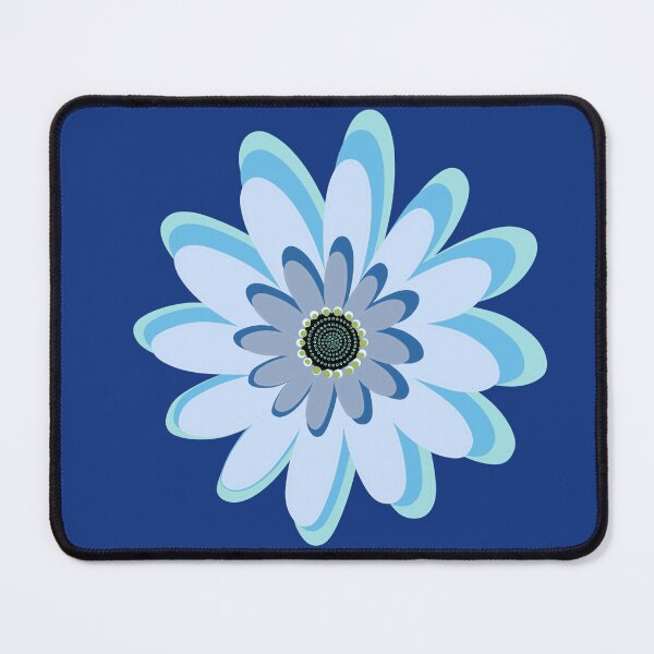 Item preview, Blue vibe flower power designed and sold by Navitaloves.