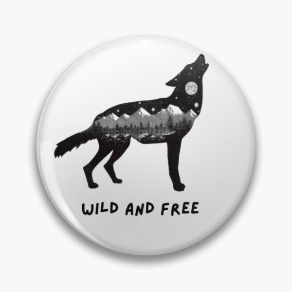 Item preview, Wolf Wild and Free designed and sold by Cora Worthington Art.