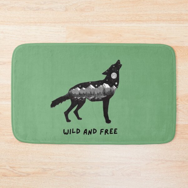 Item preview, Wolf Wild and Free designed and sold by Cora Worthington Art.