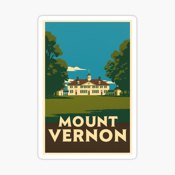 Item preview, Mount Vernon  designed and sold by Broken Antler Designs .