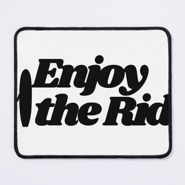 Item preview, Enjoy the Ride – Surfer Inspired Motivational Decal designed and sold by The Friendly Decal Studio..