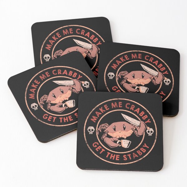Item preview, Make Me Crabby Get The Stabby by Tobe Fonseca designed and sold by Tobe Fonseca®.