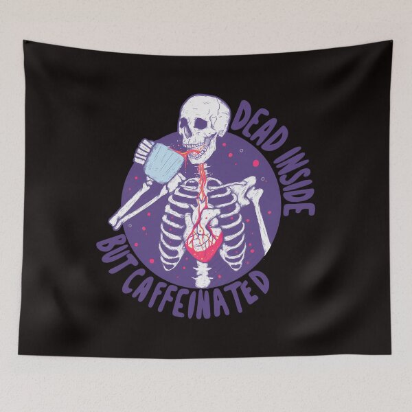 Item preview, Dead Inside But Caffeinated designed and sold by naysko.
