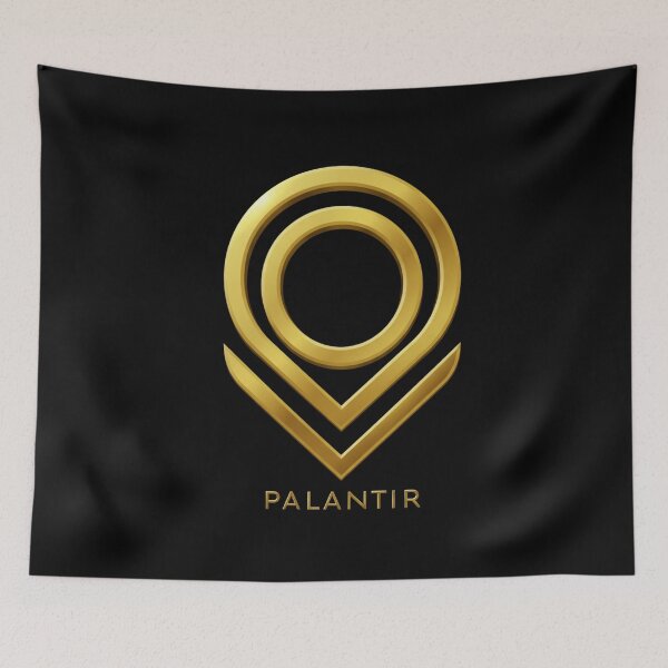 Item preview, Palantir Technologies Golden Emblem designed and sold by lojadpop.