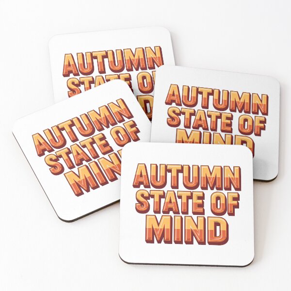 Item preview, Autumn State of Mind Retro Typography Fall Vibes Quote designed and sold by CreativeVisionsHub.