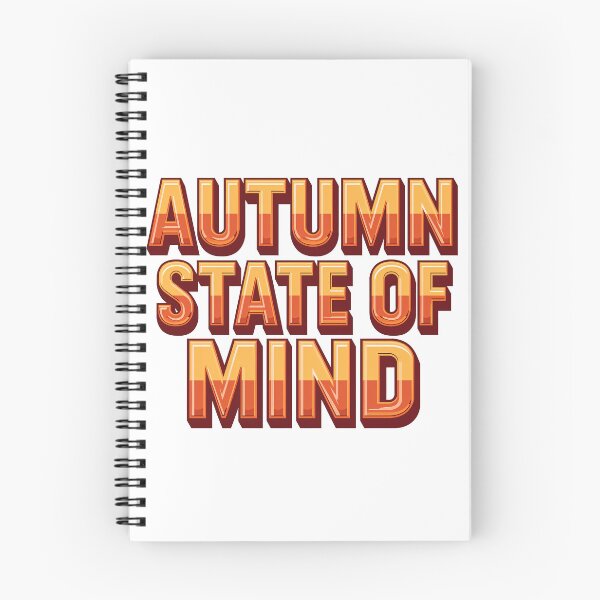 Item preview, Autumn State of Mind Retro Typography Fall Vibes Quote designed and sold by CreativeVisionsHub.