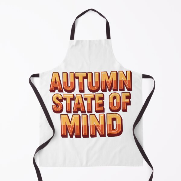 Item preview, Autumn State of Mind Retro Typography Fall Vibes Quote designed and sold by CreativeVisionsHub.