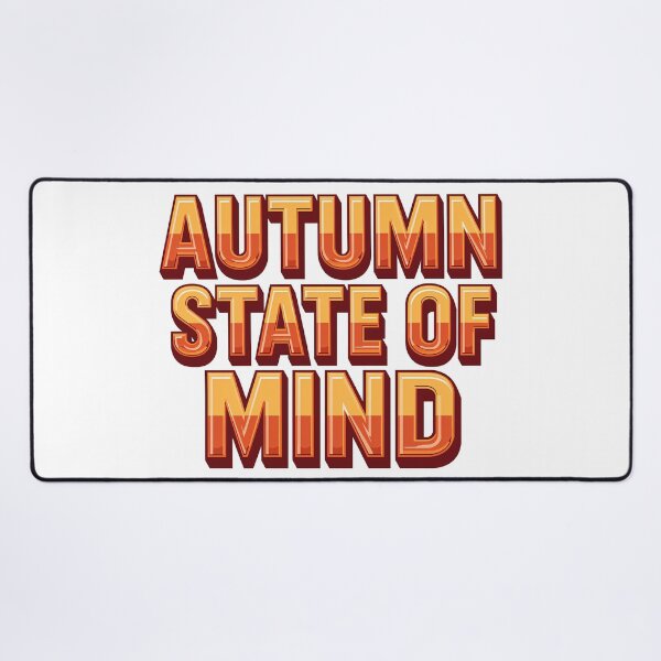 Item preview, Autumn State of Mind Retro Typography Fall Vibes Quote designed and sold by CreativeVisionsHub.