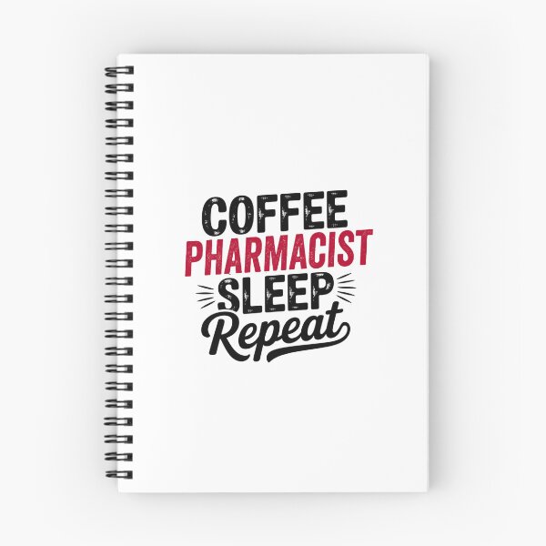 Item preview, Coffee Pharmacist Sleep Repeat - Funny Pharmacist Lover designed and sold by Watsonarts.