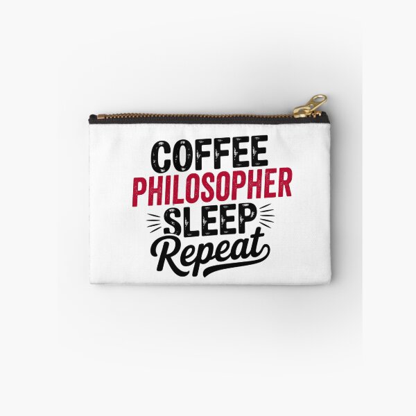 Item preview, Coffee Philosopher Sleep Repeat - Funny Philosopher Lover designed and sold by Watsonarts.