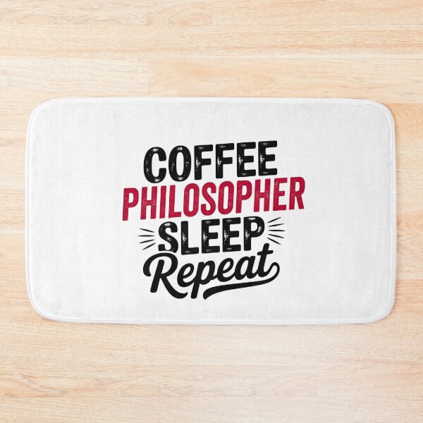 Item preview, Coffee Philosopher Sleep Repeat - Funny Philosopher Lover designed and sold by Watsonarts.