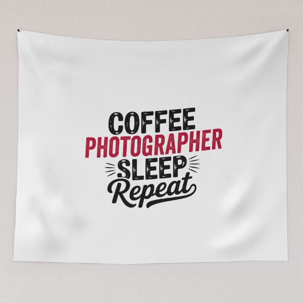 Item preview, Coffee Photographer Sleep Repeat - Funny Photographer Lover designed and sold by Watsonarts.