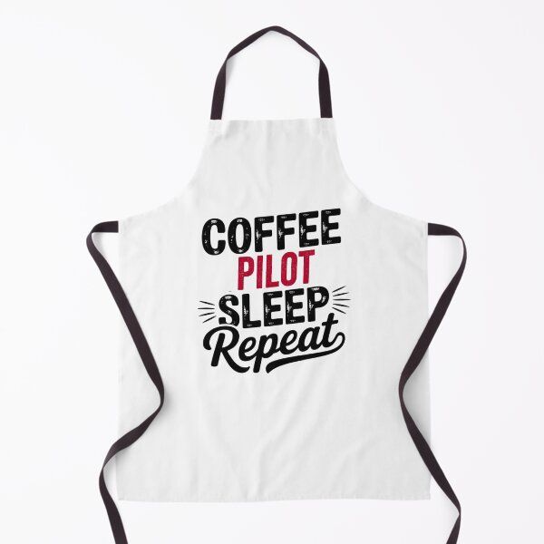 Item preview, Coffee Pilot Sleep Repeat - Funny Pilot Lover designed and sold by Watsonarts.