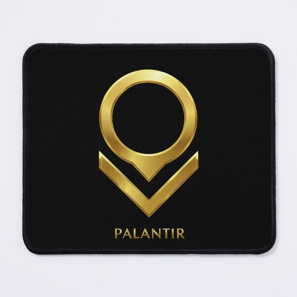 Item preview, Official Palantir Technologies Modern Gold Logo designed and sold by lojadpop.