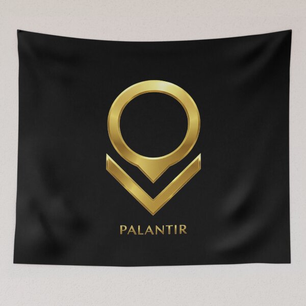 Item preview, Official Palantir Technologies Modern Gold Logo designed and sold by lojadpop.