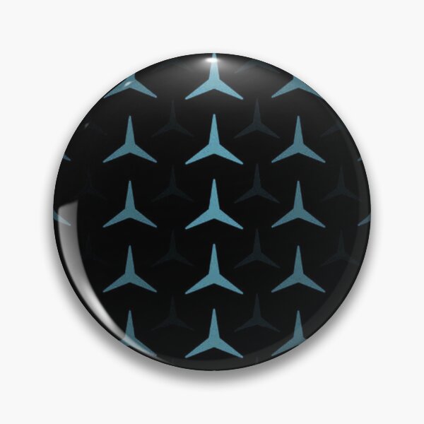Item preview, Mercedes-Benz Logo Pattern with Unique Red Star – Luxury Car Inspired designed and sold by thundergearshop.