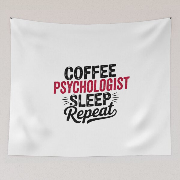 Item preview, Coffee Psychologist Sleep Repeat - Funny Psychologist Lover designed and sold by Watsonarts.