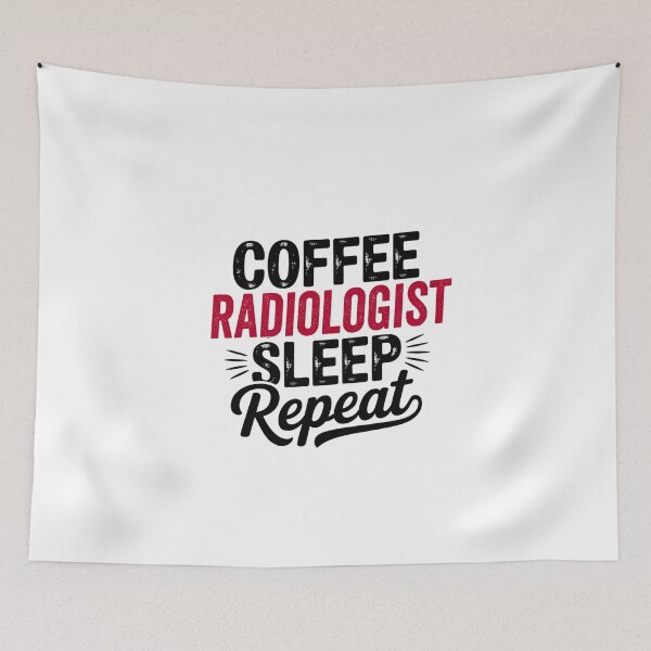 Item preview, Coffee Radiologist Sleep Repeat - Funny Radiologist Lover designed and sold by Watsonarts.