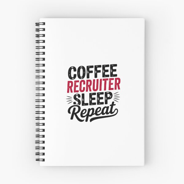 Item preview, Coffee Recruiter Sleep Repeat - Funny Recruiter Lover designed and sold by Watsonarts.