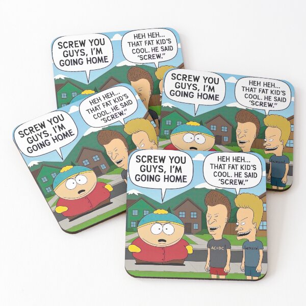 Item preview, South Park - Eric Cartman and Beavis & Butthead designed and sold by The Funky Sprunki.