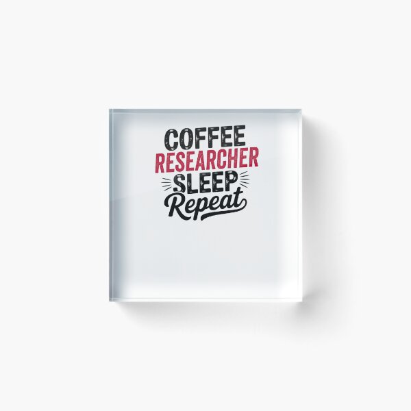 Artikelvorschau, Kaffeeforscher Schlafwiederholung - Lustiger Forscherliebhaber entworfen und verkauft von Watsonarts.