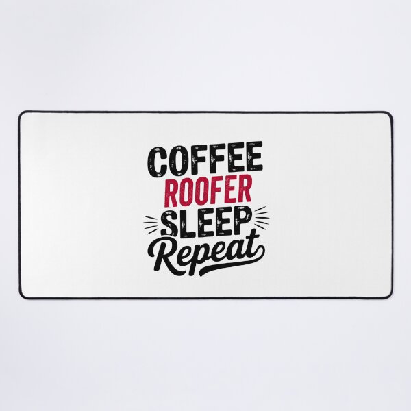 Item preview, Coffee Roofer Sleep Repeat - Funny Roofer Lover designed and sold by Watsonarts.