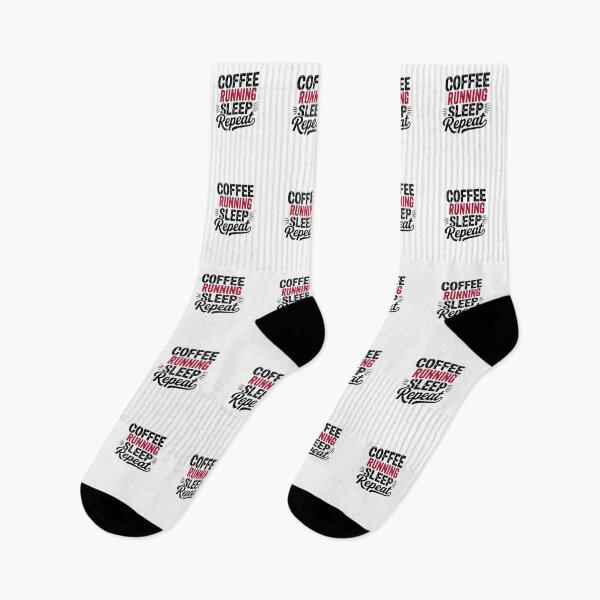 Item preview, Coffee Running Sleep Repeat - Funny Running Lover designed and sold by Watsonarts.