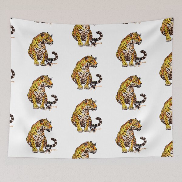 Item preview, The Jaguar's Signature Mark of the Wild designed and sold by BrazilWildArt.