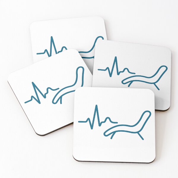 Item preview, Trauma Informed Therapist Heartbeat - EMDR Counseling Art designed and sold by TONSNAP.