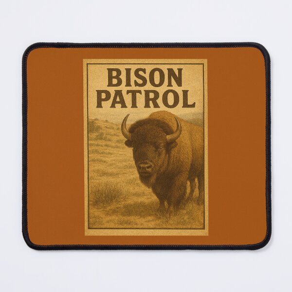 Item preview, Wood Badge Buffalo designed and sold by Broken Antler Designs .