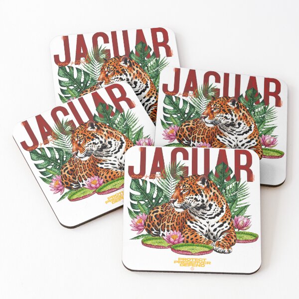 Item preview, Jaguar and Victoria Lily A Majestic Rest designed and sold by BrazilWildArt.