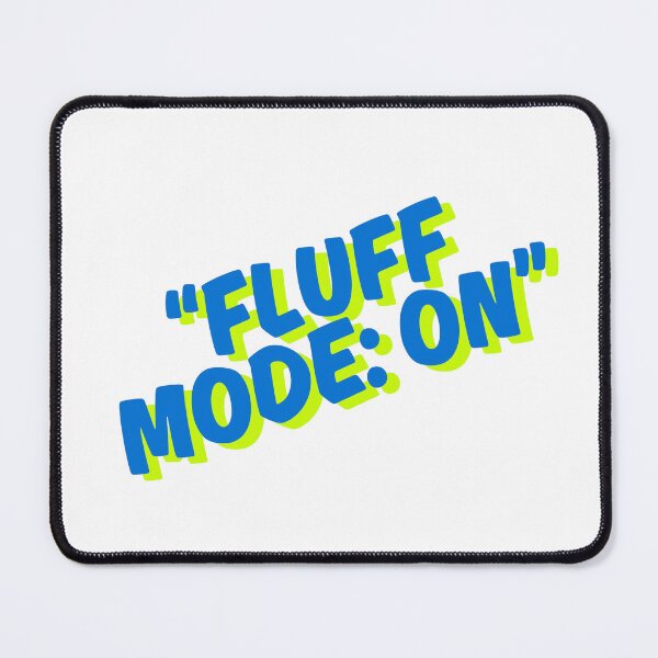 Item preview, cute Fluff mode on sticker designed and sold by Mariam Imran.