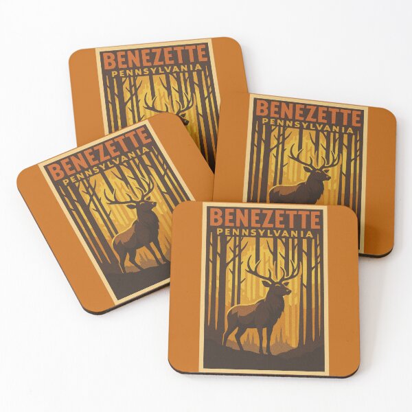 Item preview, Benezette Pennsylvania  designed and sold by Broken Antler Designs .